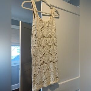 Free People Cream Dress